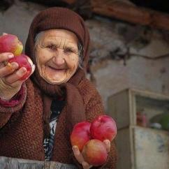 Ukrainka, ,babcia, mądrość